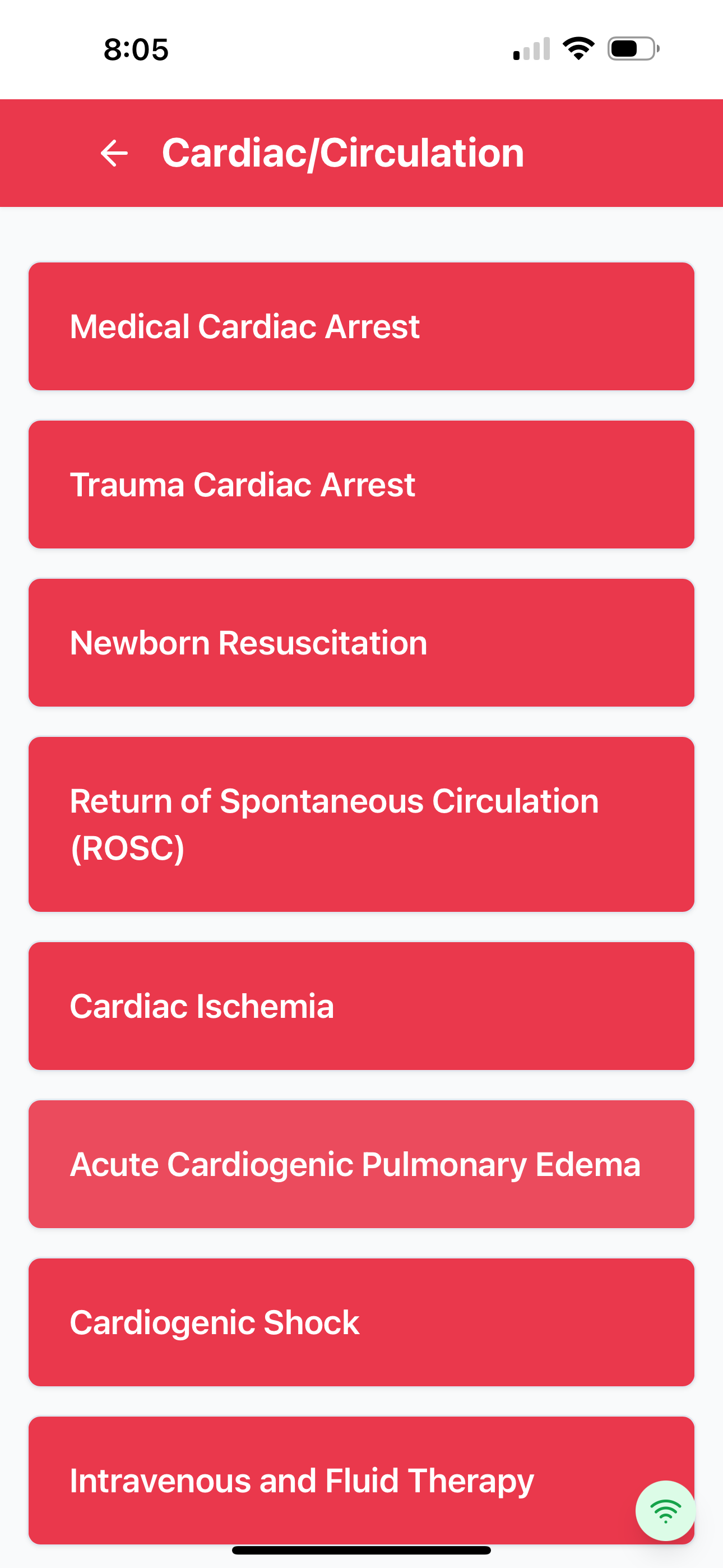 MGS RAPID MEDIC GUIDE screenshot 3
