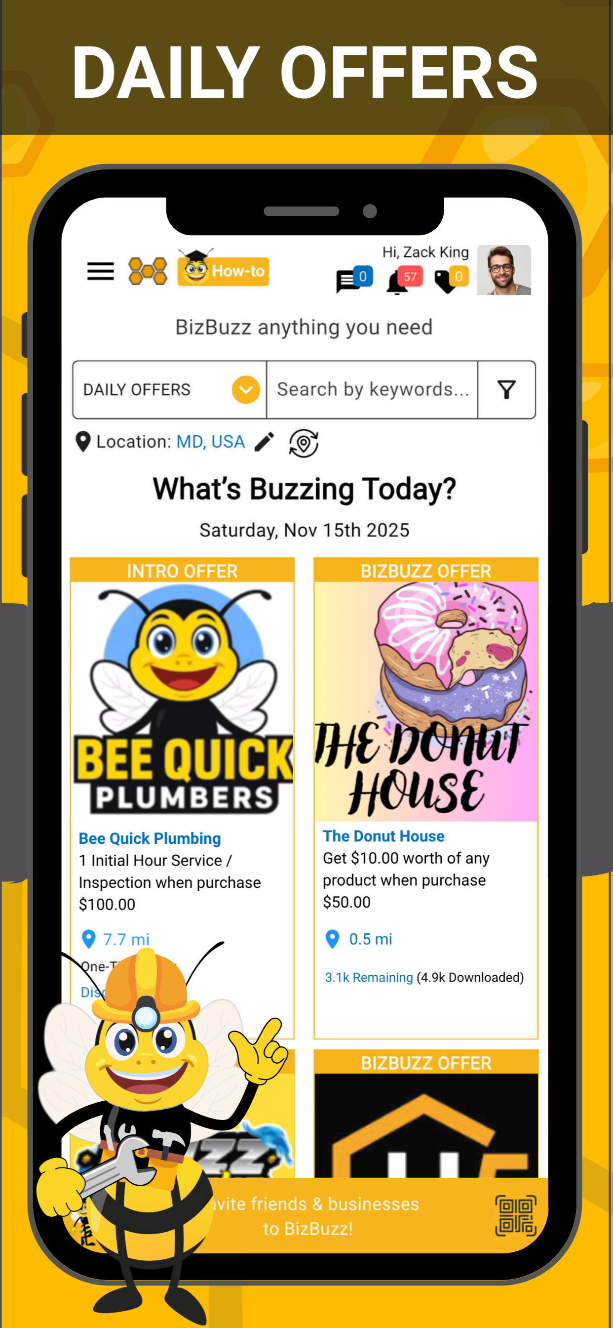 BizBuzz:Service App