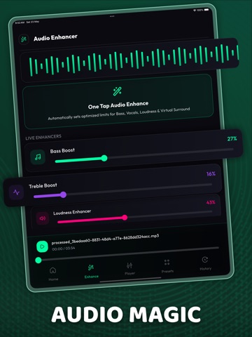 Music Equalizer - Bass Booster ipad screenshot 4