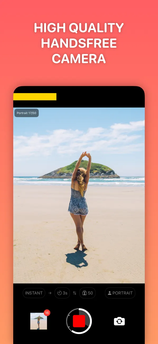 #1. Lens Buddy - Self Timer Camera (iOS) Göre: Lens Buddy Selfie Timer Photo Video Filter Camera LLC