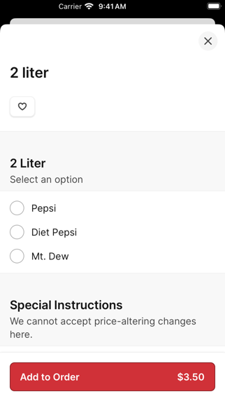 Sansotta's Fresh Italian iPhone screenshot 3 - Food & Drink app