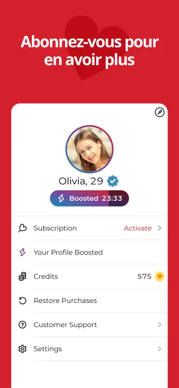 Dating.com: Appli de Rencontre screenshot 8 of 8