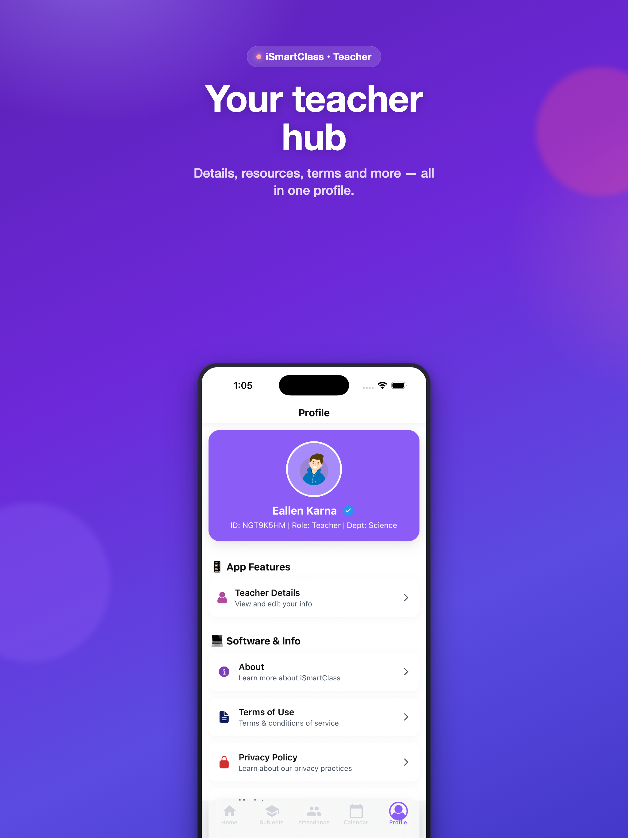 iSmart Teacher: by iSmartClass screenshot 12