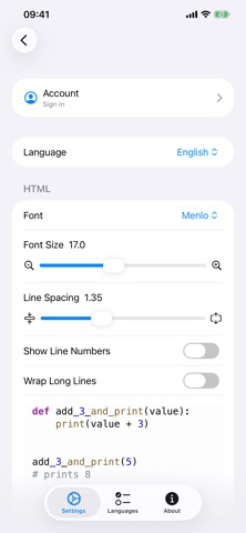 Python & SQL Pro iPhone screenshot