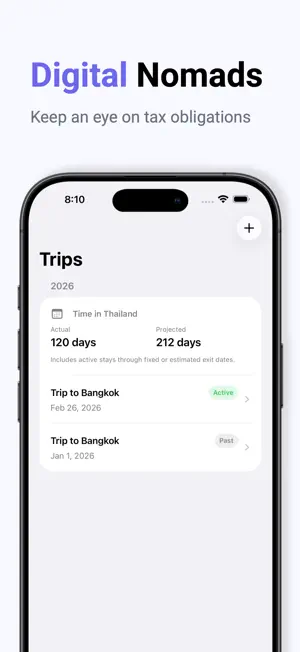 Thailand Visa Tracker screenshot 3