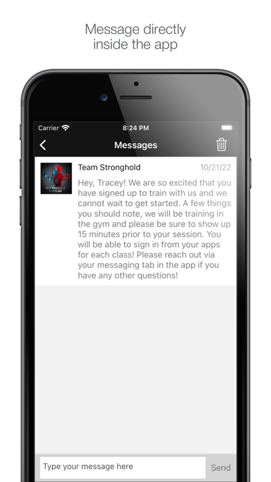 App screenshot