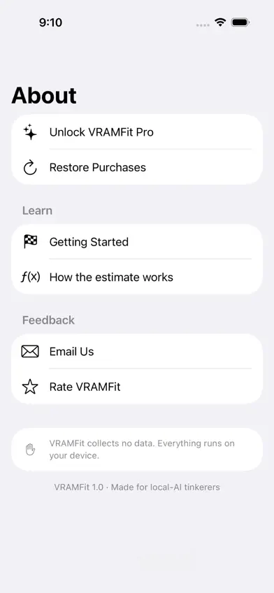 VRAMFit: LLM Calculator screenshot 4