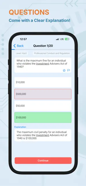 CFP Exam Prep Test screenshot 3