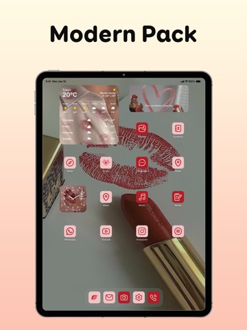 ThemeApp: Themes & Widgets iPad screenshot