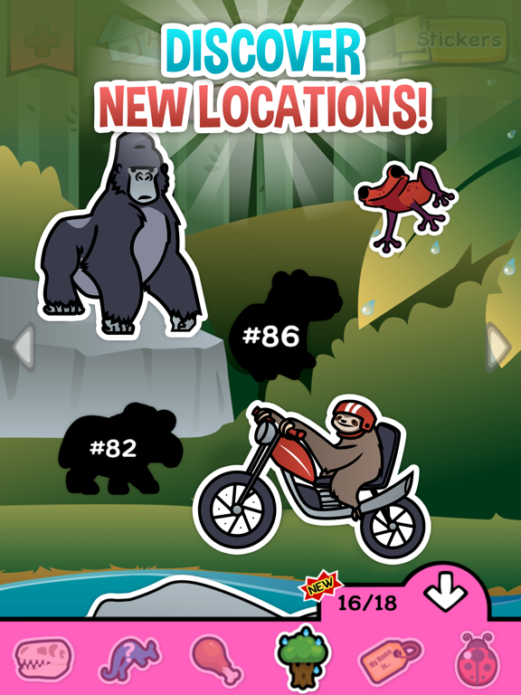 My Zoo Album: Collect Sticker iPad screenshot 5 - Games app