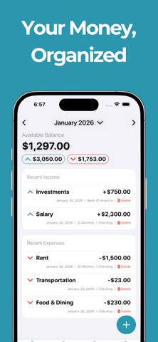 Smart Budget & Expense Tracker screenshot
