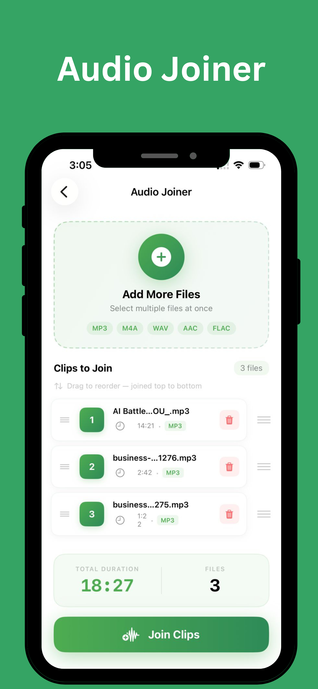 Audio Cutter : MP3 Splitter