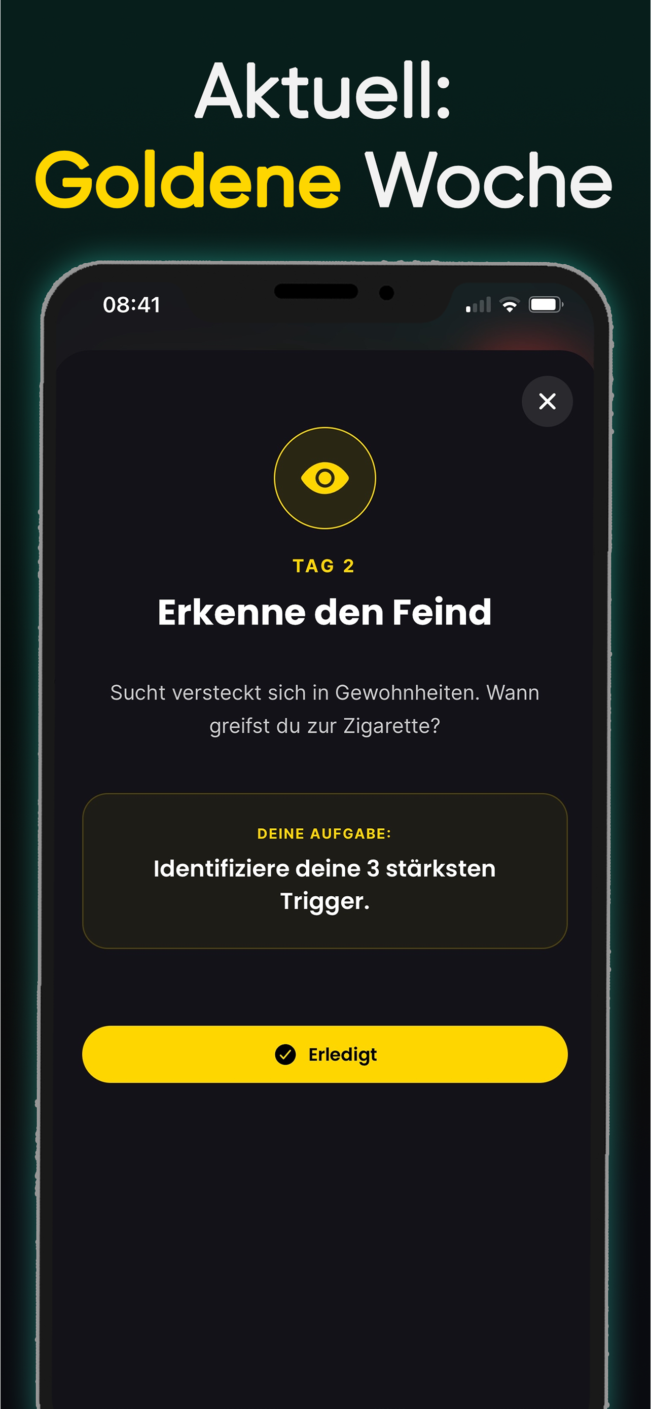 Nicht Rauchen - Rauchstopp