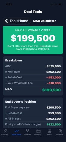 Developer Finance Plnr screenshot