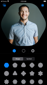Profile Pic Edit :ProfileShape screenshot