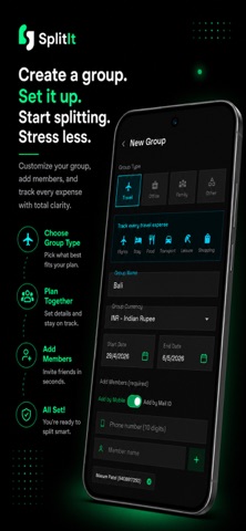 SplitIt: Split, Track & Settle screenshot