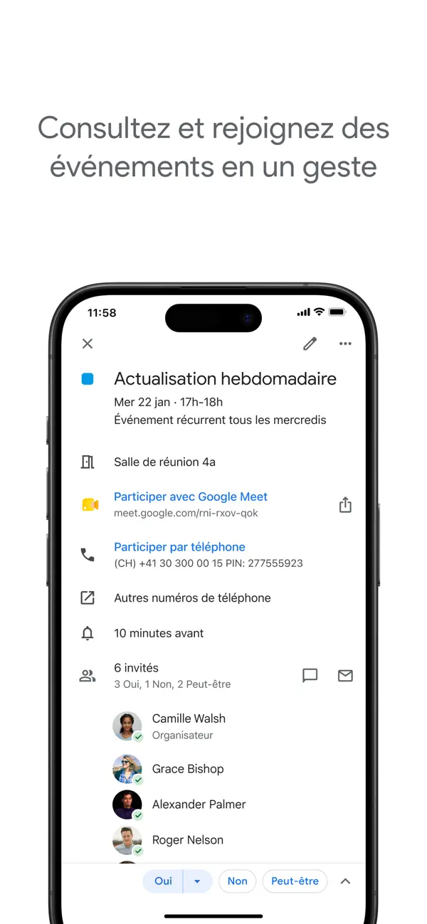 Screenshot #3 pour Google Agenda : Organisez-vous