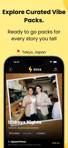 AI Image Creator: Zexa iPhone screenshot