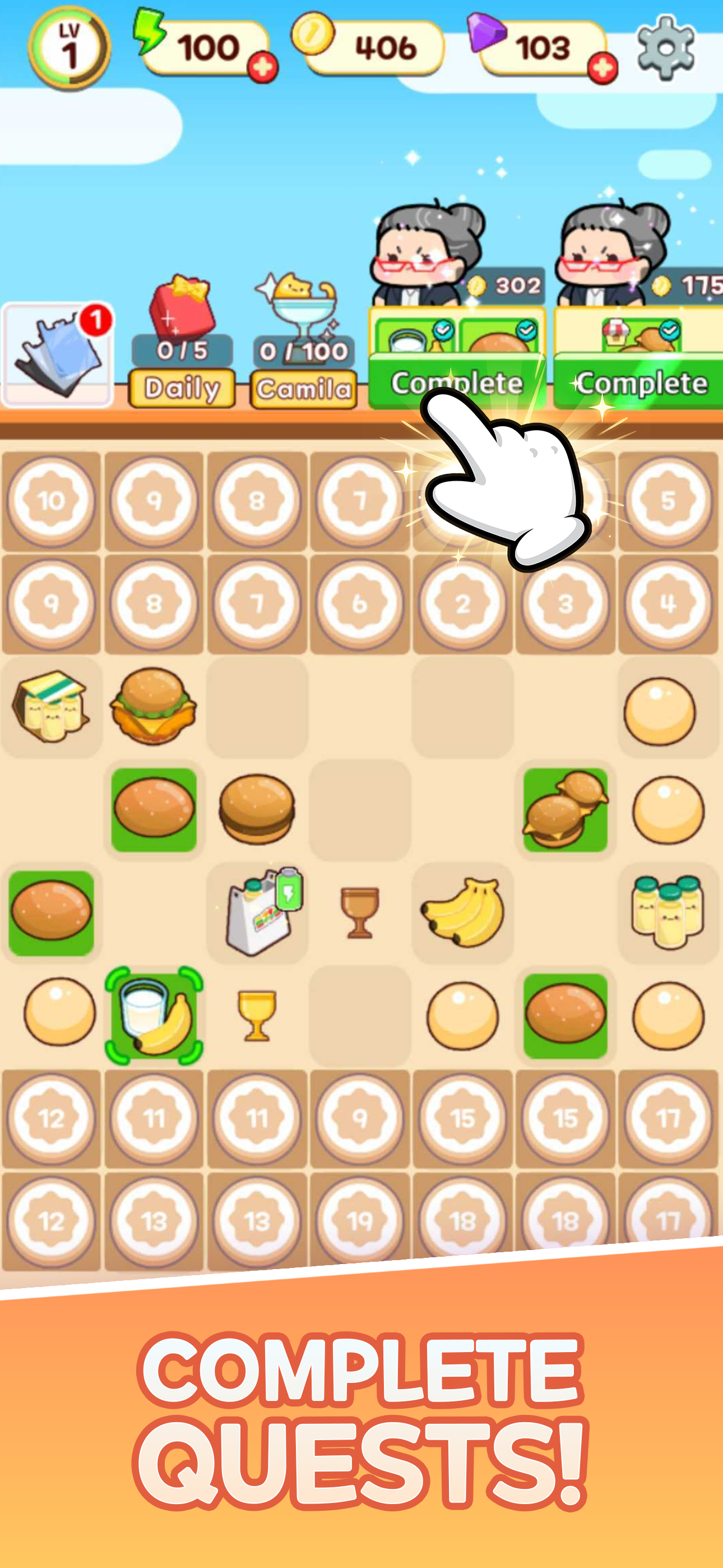 Merge Supermarket : Merge Game screenshot 4