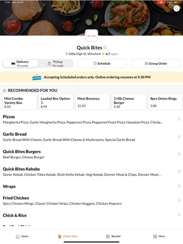 App screenshot