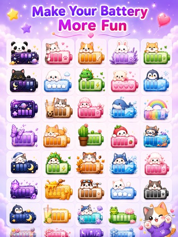 Emoji Battery: Icon Customize iPad screenshot