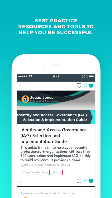 Screenshot 3 of Cyber Leadership Hub App
