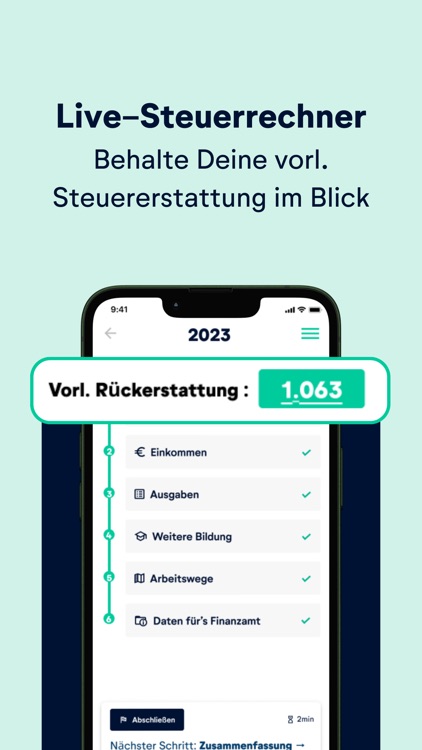 wundertax: German tax return screenshot-3