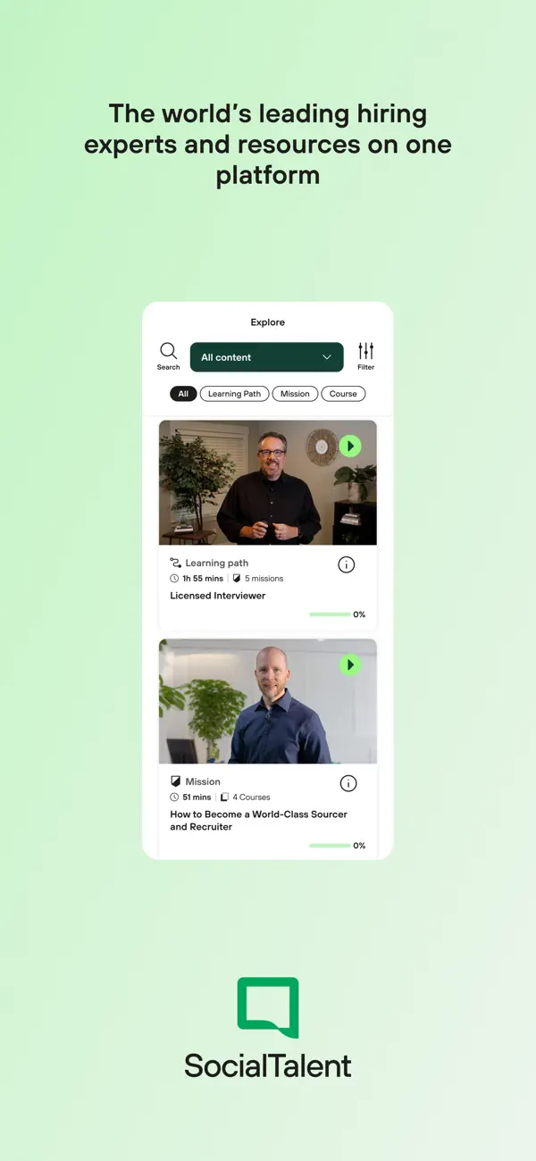Screenshot #1 pour SocialTalent