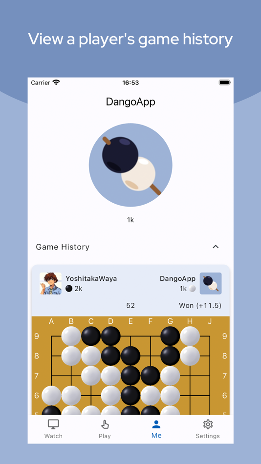 #3. Dango - Play Online Go Game (iOS) 由: 美仙 梁