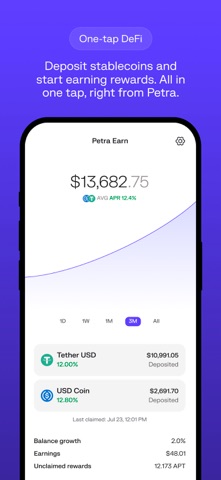 Petra: Aptos Crypto Wallet Screenshot 5 of 7