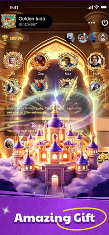 Golden Ludo-Ludo&Party iPhone screenshot