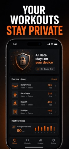 Rest Timer: Gym Workout Sets Screenshot 10 of 10
