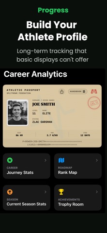 SplitRowr: Rowing Erg Monitor screenshot