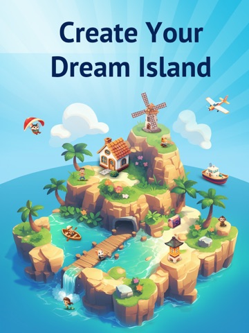 Tiny Island: Decorate & Build iPad screenshot