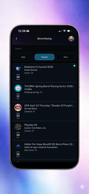 Rodeo Results screenshot 2