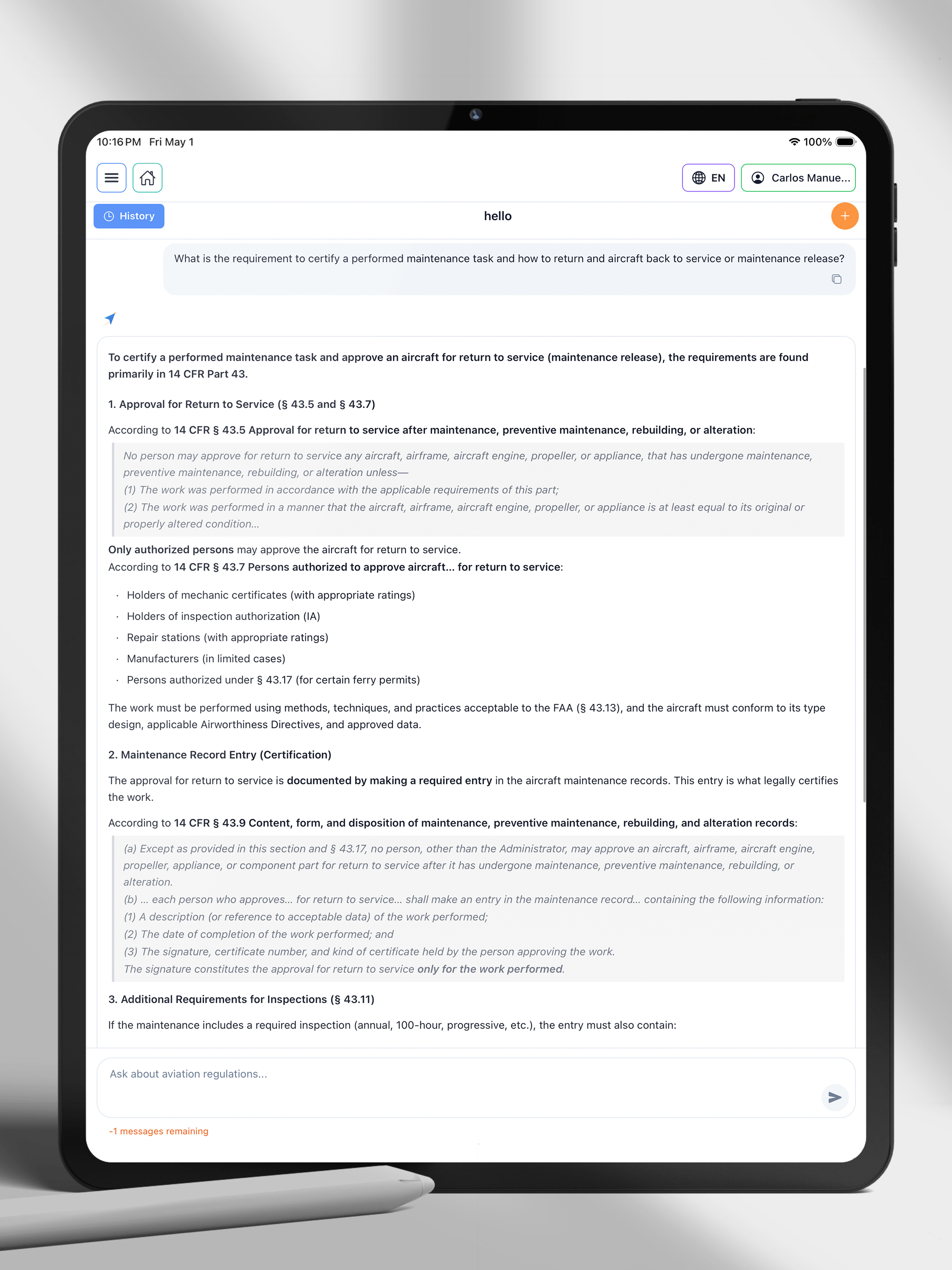 Aviation Expert GPT screenshot 12