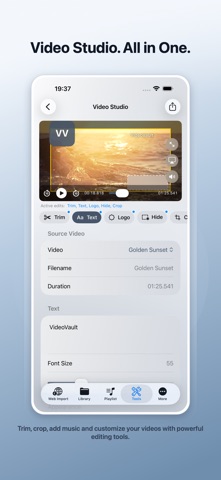 VideoVault: Media Studio Screenshot 1 of 9