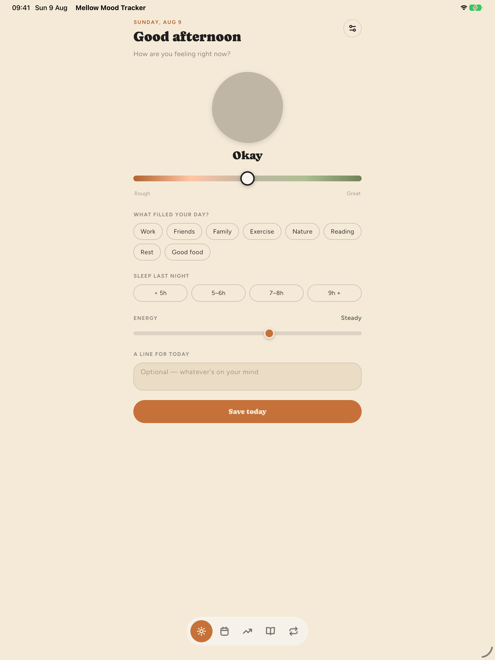 Mellow Mood Tracker screenshot 8