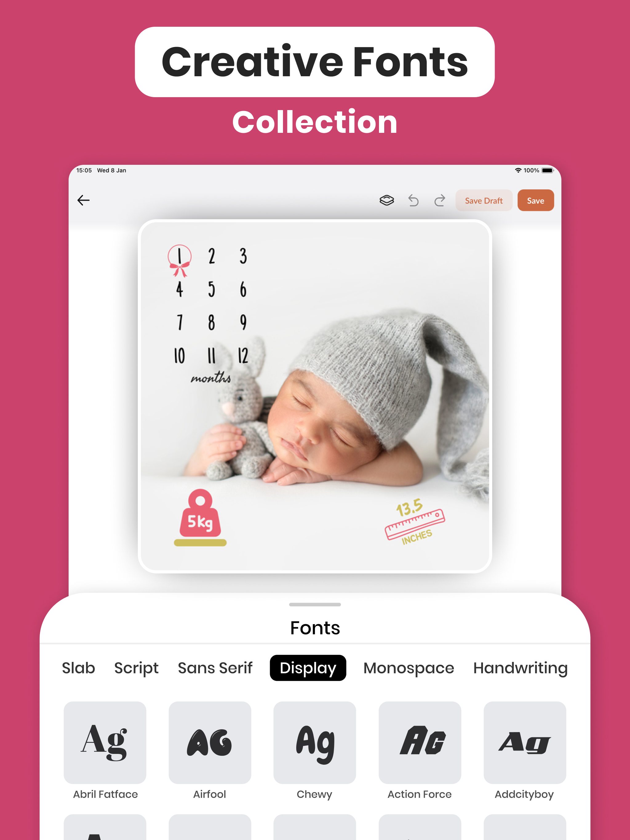 Baby Photo Editor & Tracker screenshot 14