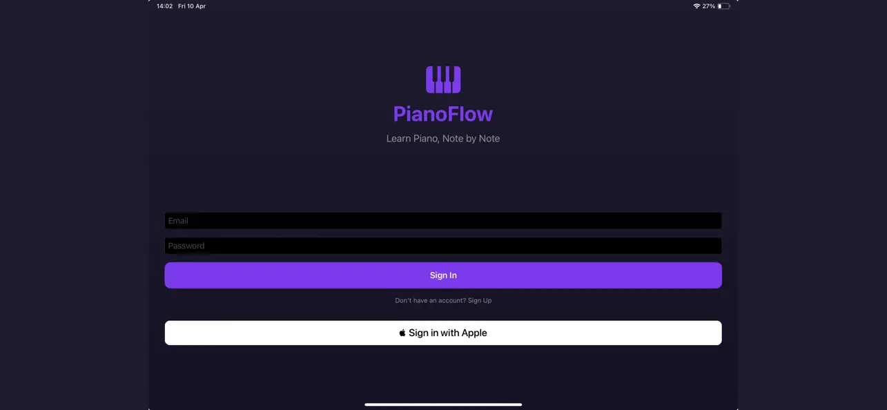 Screenshot #1 pour PianoFlow