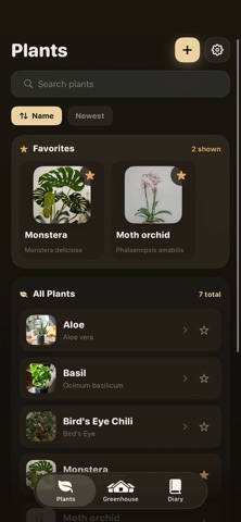 Growlog: Plant Care Diary Screenshot 1 of 6
