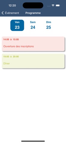 AmcarEvent screenshot