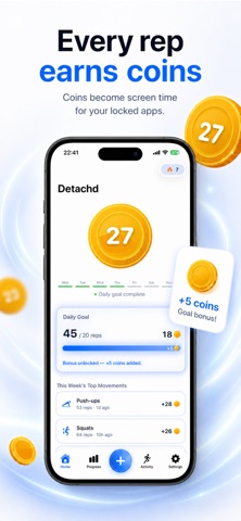 Detachd: Screen Time Control Screenshot 4 of 8