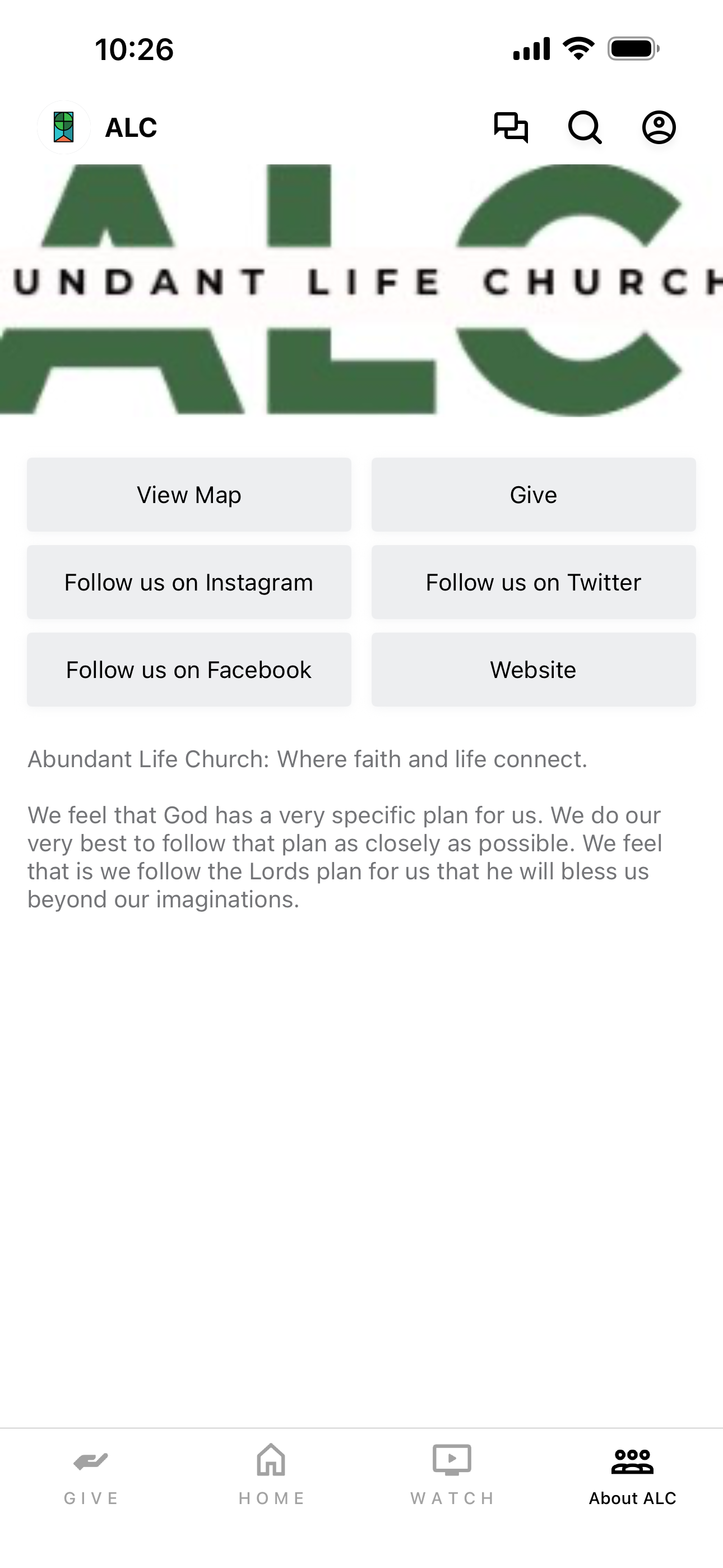 Abundant Life Church, MA screenshot 3