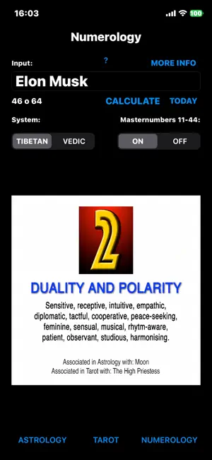 Numerology screenshot 1