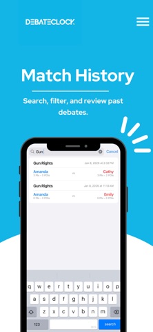 DebaterClock Screenshot 8 of 9