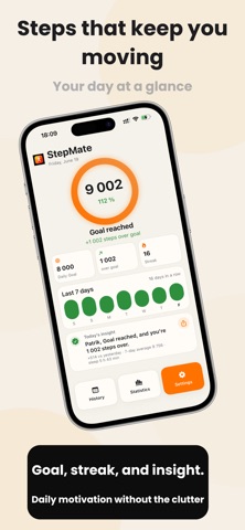 StepMate – Step Counter Screenshot 1 of 5