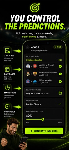 AskKick AI: Football Insights iPhone screenshot