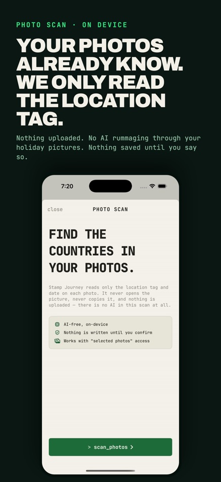 #4. Countries Visited Map : STAMP (iOS) Oleh: Aneesh Pradeep
