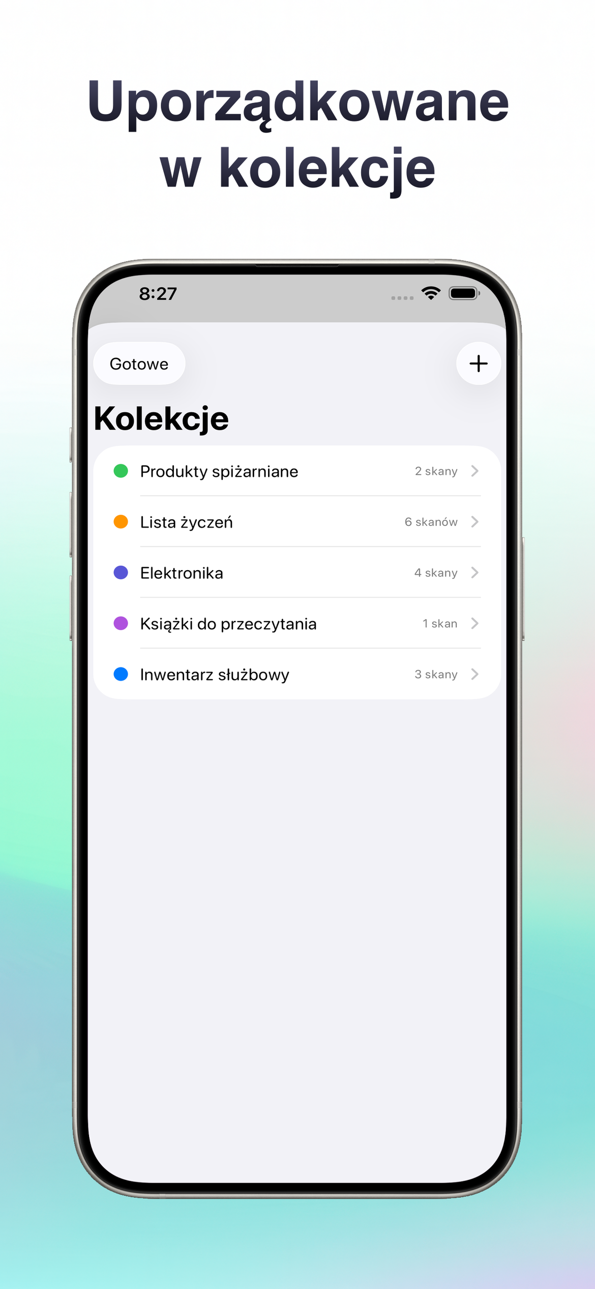 Uporzadkowane w kolekcje